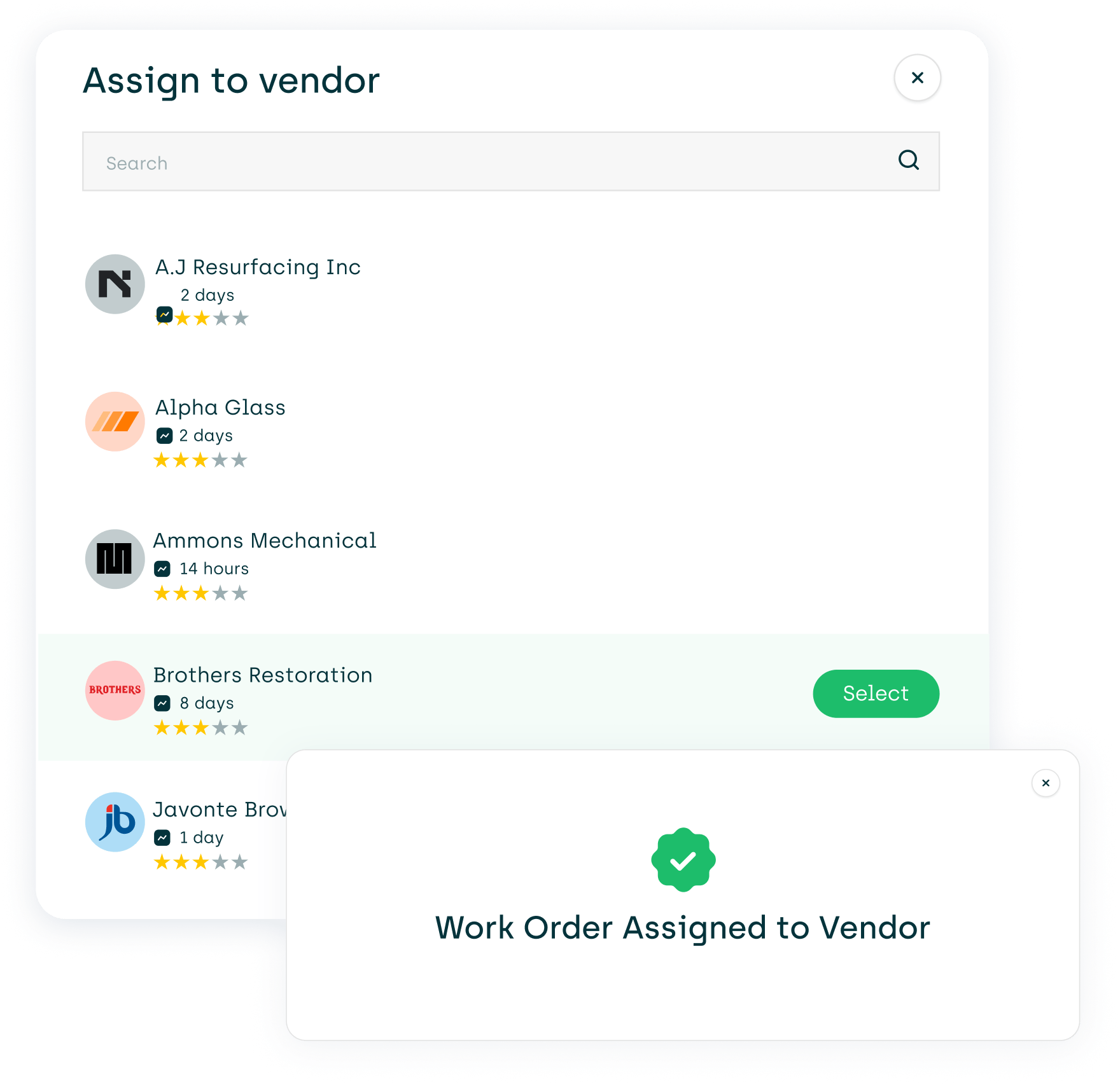 Assign Vendors With Confidence