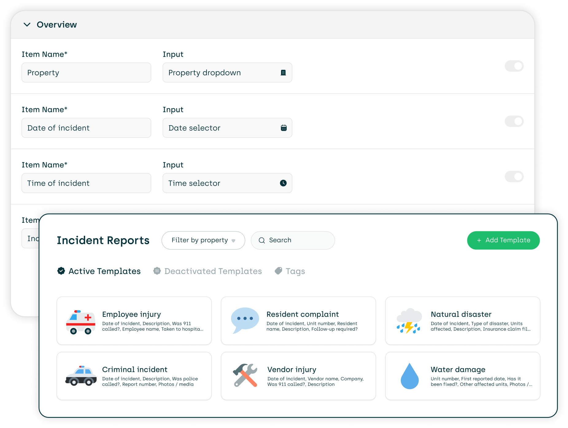 Incident Task Overview