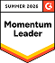 G2 Momentum Leader badge for property management
