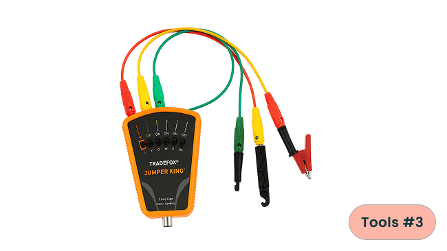HAVC jumper cables.