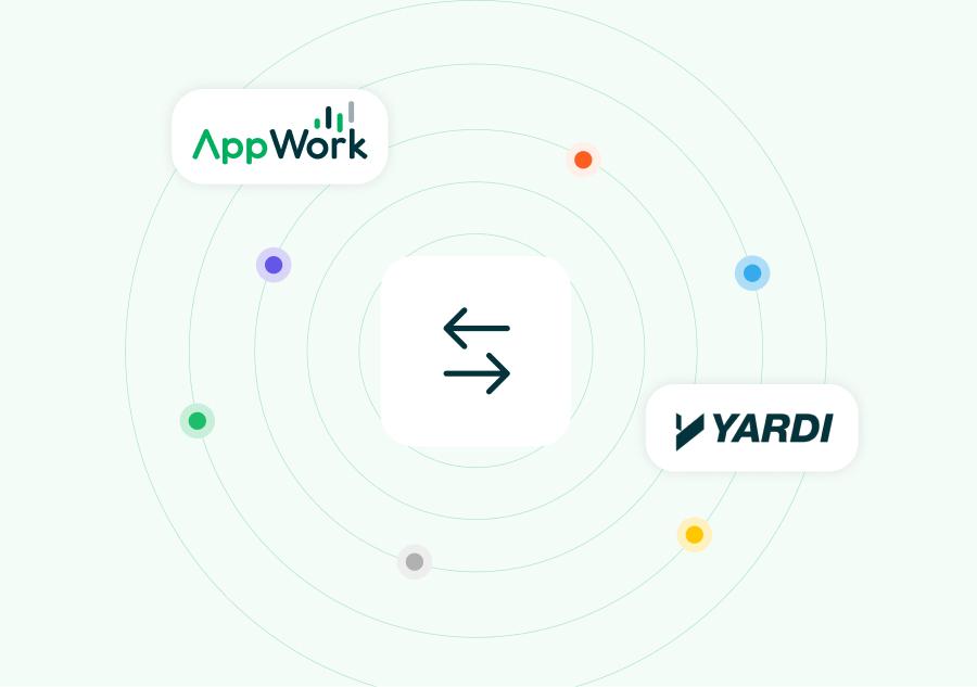 AppWork and Yardi logo together