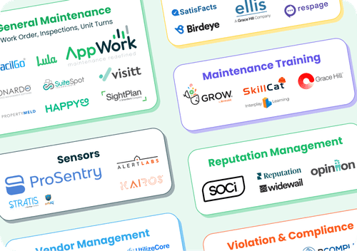 image of maintenance software logos
