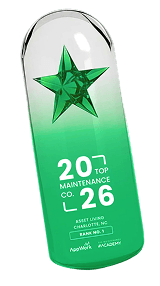 Top Maintenance Co. trophy
