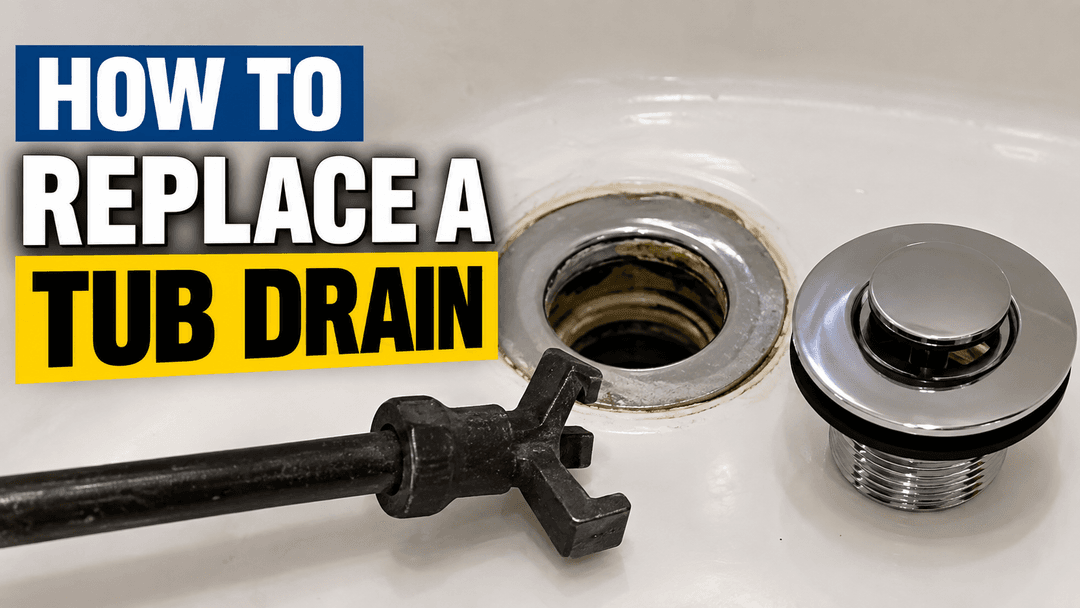 How To Replace A Tub Drain