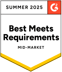 Appworks G2 2025 Summer Award For Property Management Best Meets Requirements Mid-Market Award
