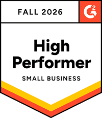 G2 Fall award 2026 Property Management High Performer Small Business